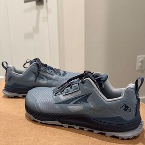 Altra Lone Peak 8 Blue and Gray Athletic Shoes